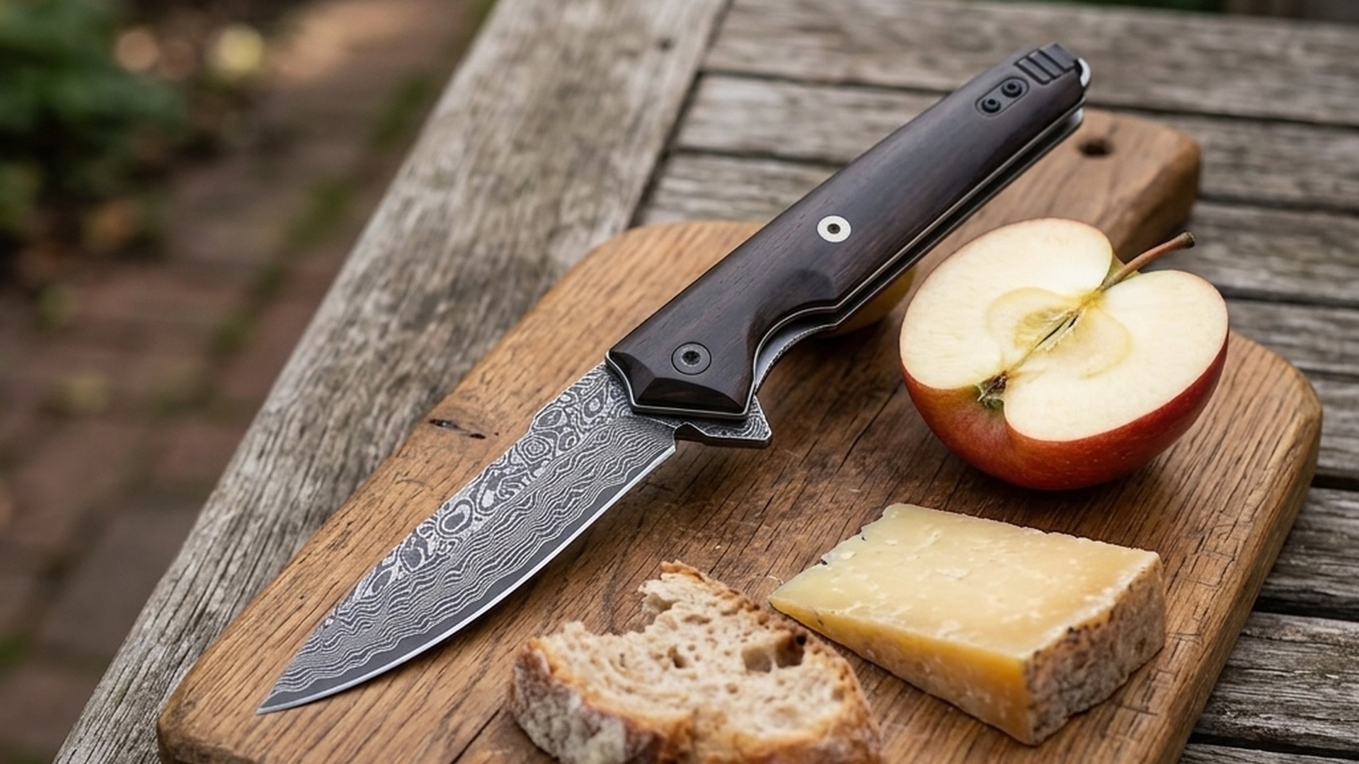 AELUM — 67-Layer Damascus Folding Knife